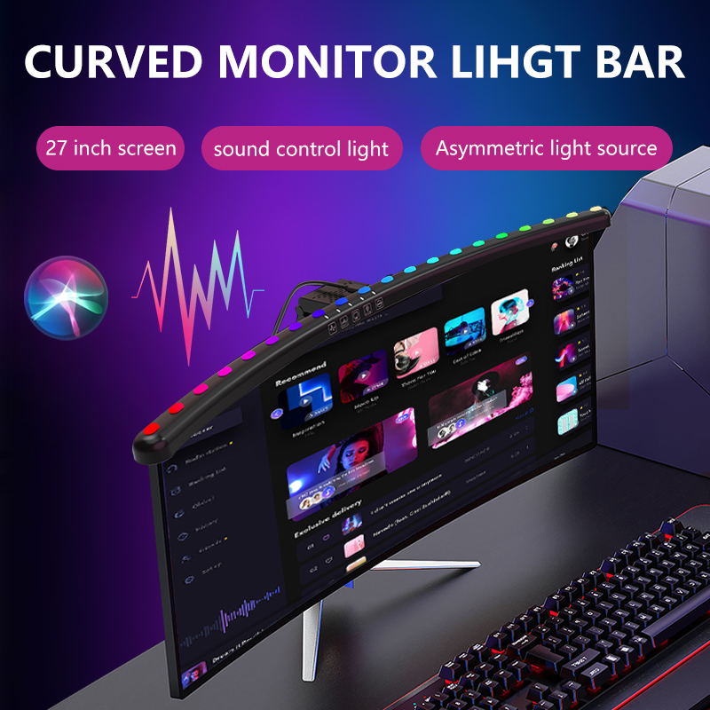 Barre lumineuse RGB pour monit - Desk Setup Rgb avis et prix