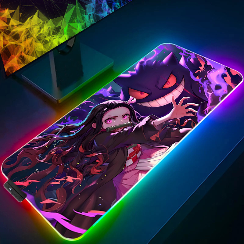 Grand tapis de souris rvb, pou - Desk Setup Rgb avis et prix