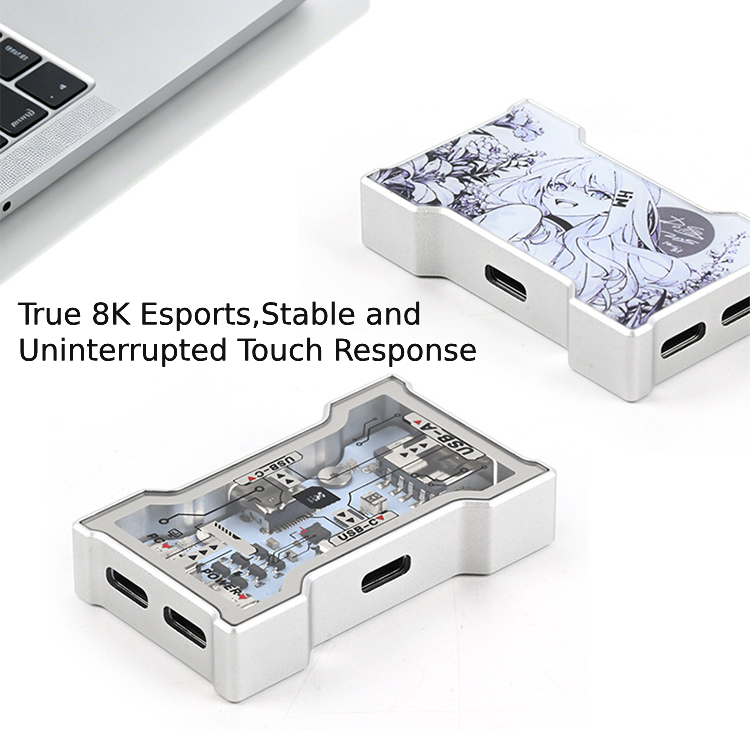 Hub USB RGB 2 entrées 3 sortie - Desk Setup Rgb avis et prix