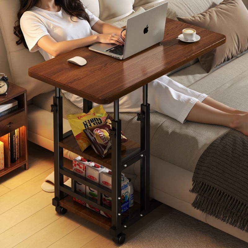 Table de chevet mobile et rele - Desk Setup Laptop avis et prix