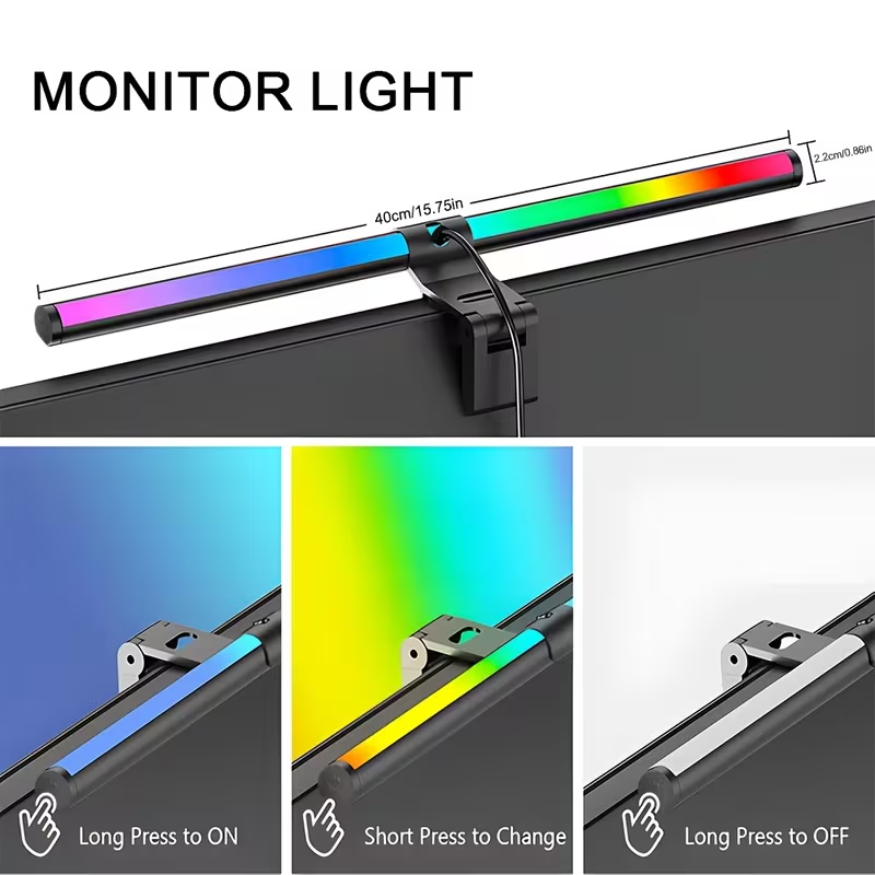 Barre lumineuse RGB pour monit - Desk Setup Rgb avis et prix