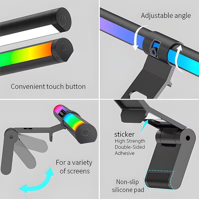 Barre lumineuse RGB pour monit - Desk Setup Rgb avis et prix