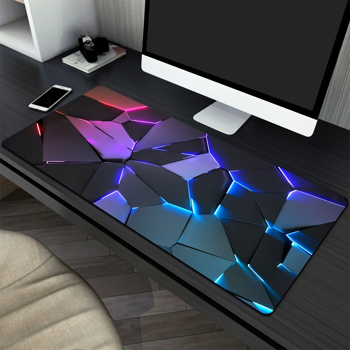 Tapis de souris RGB à géométri - Desk Setup Rgb avis et prix