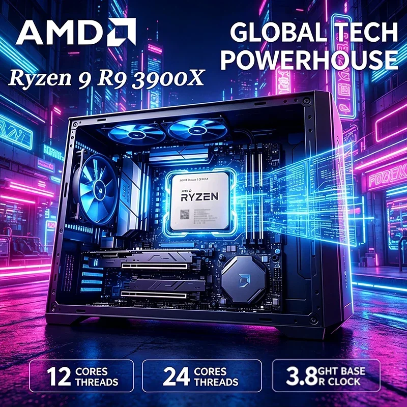 Processeur AMD Ryzen 9 3900X 1 - Amd Cpu Ryzen 9 avis et prix