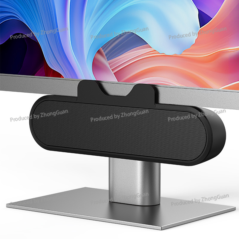 Barre de son PC à clipser Mz-6 - Desk Setup With Speakers avis et prix