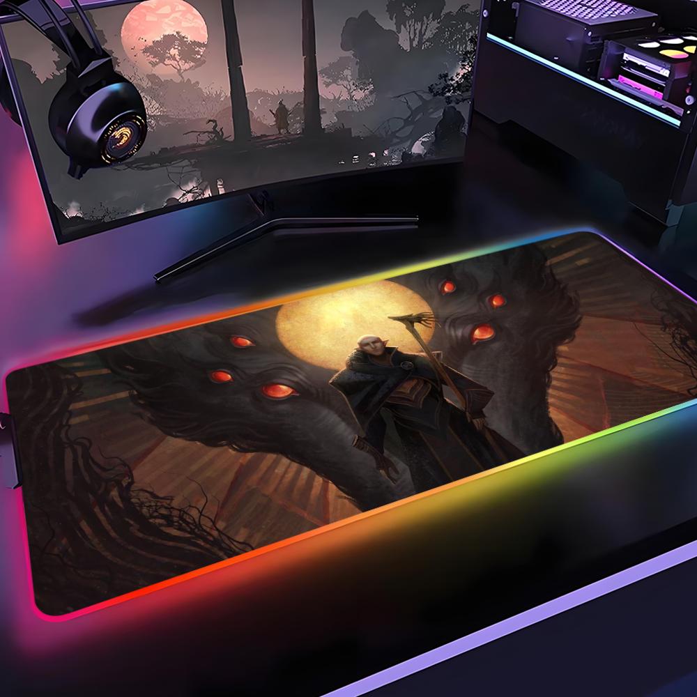 Tapis de souris Dragon Age The - Desk Setup Rgb avis et prix