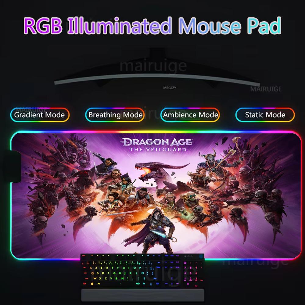 Tapis de souris Dragon Age The - Desk Setup Rgb avis et prix