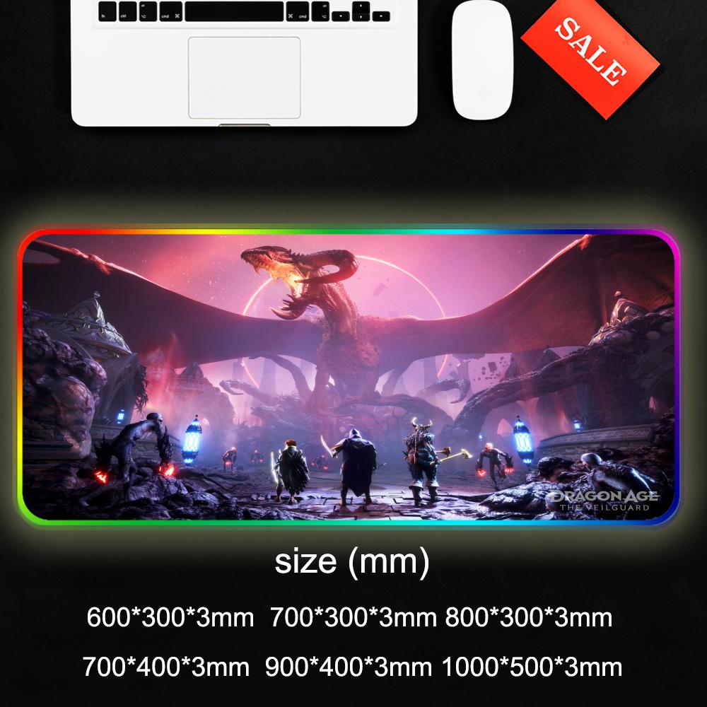 Tapis de souris Dragon Age The - Desk Setup Rgb avis et prix