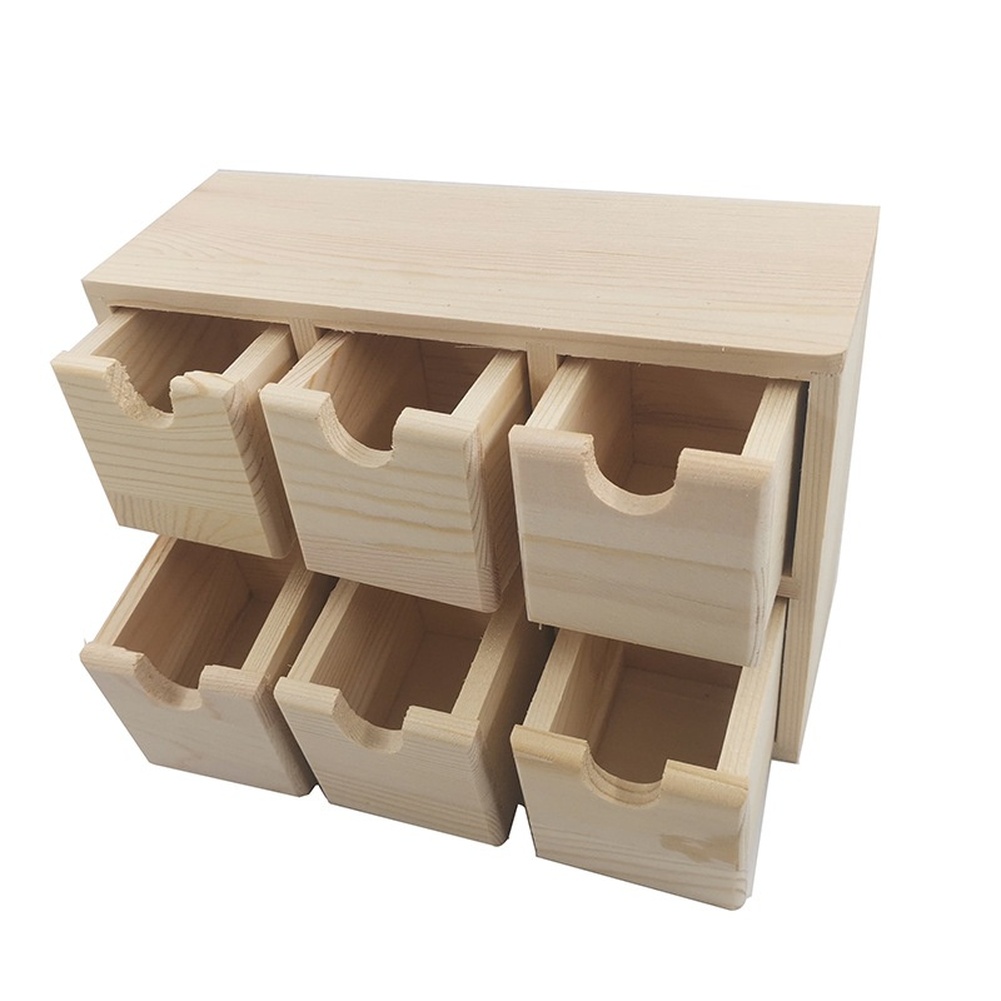 Boîte de rangement en bois ave - Desk Setup Design avis et prix