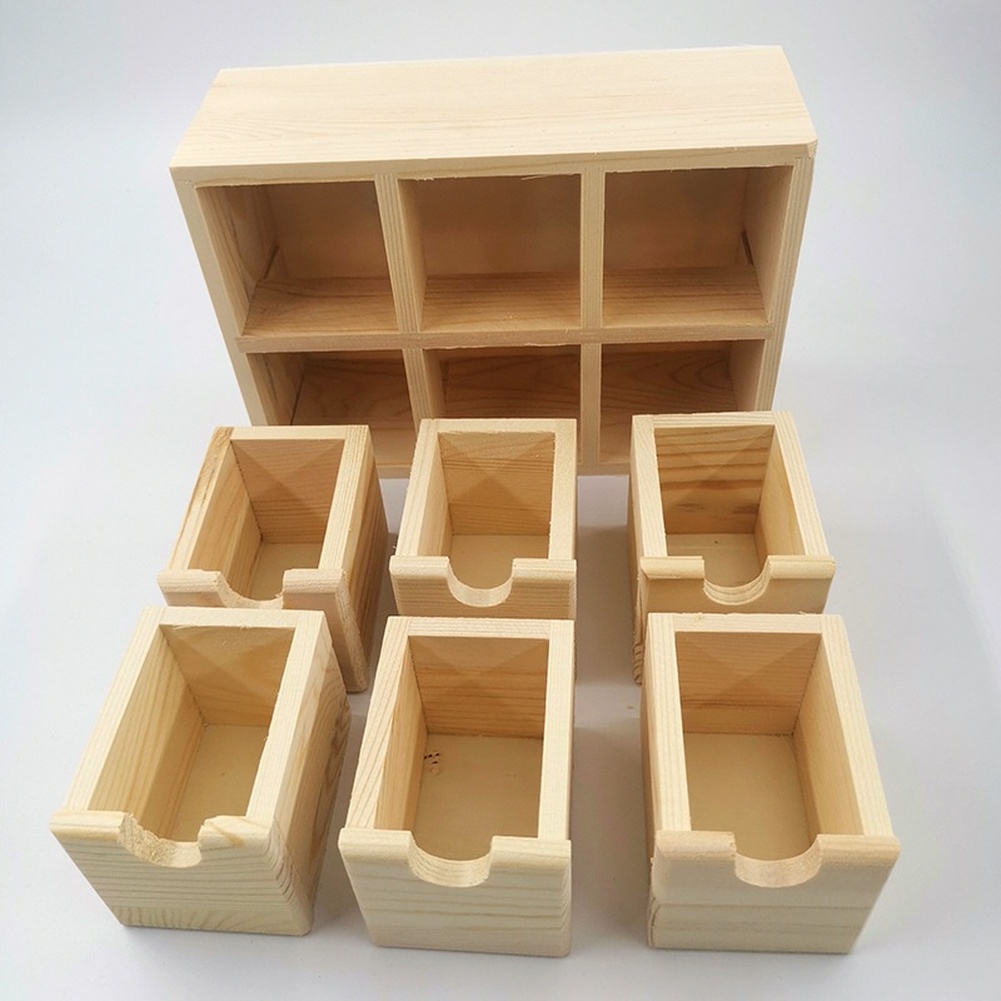 Boîte de rangement en bois ave - Desk Setup Design avis et prix