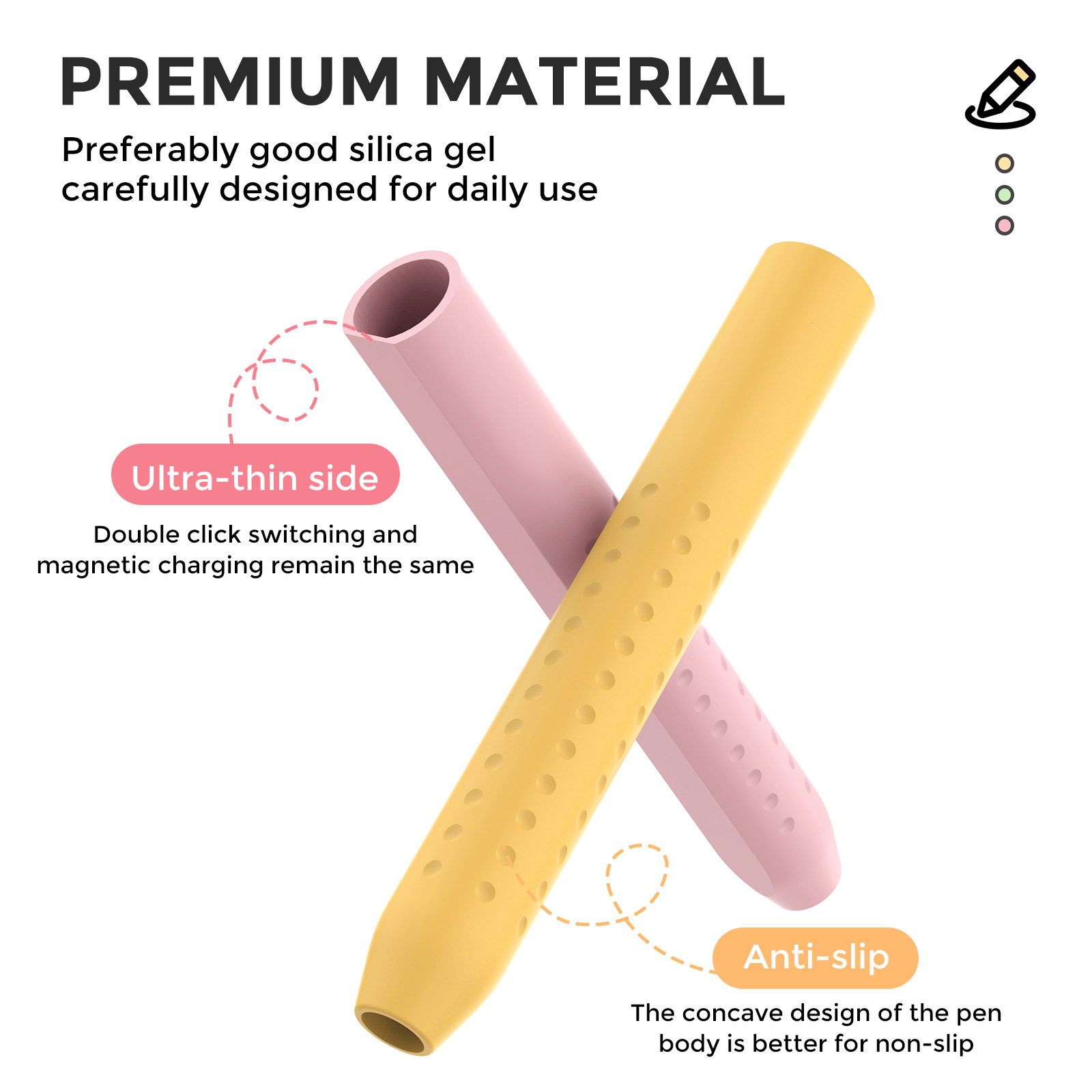 1PC stylet couverture pour App - Pen Cup Magnetic avis et prix