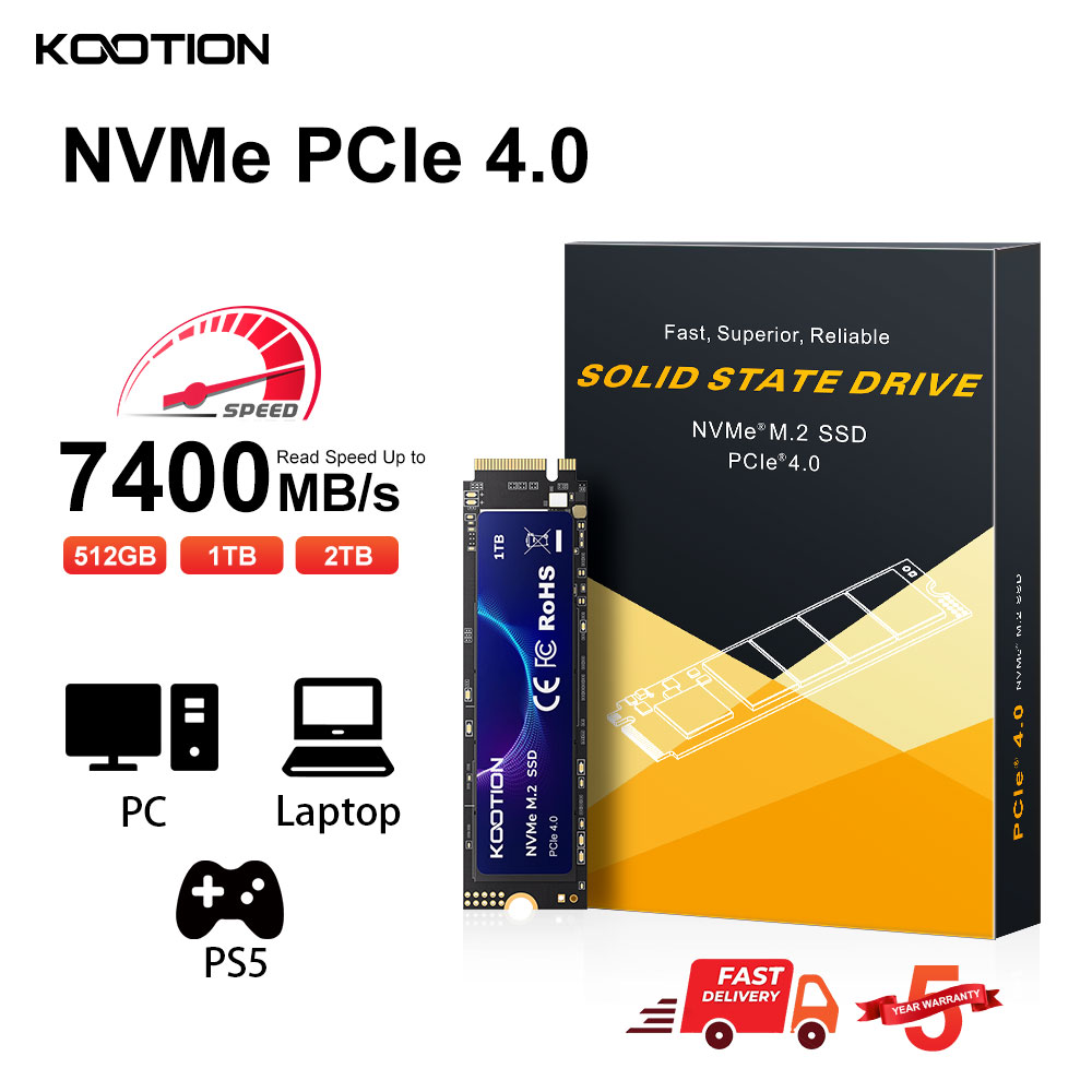 KOOTION X16 M.2 NVMe SSD 2 to  - Samsung Ssd 980 Pro avis et prix