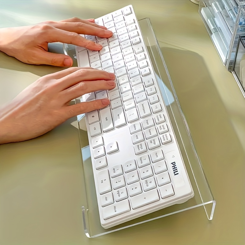 Support de clavier en acryliqu - Desk Setup Design avis et prix