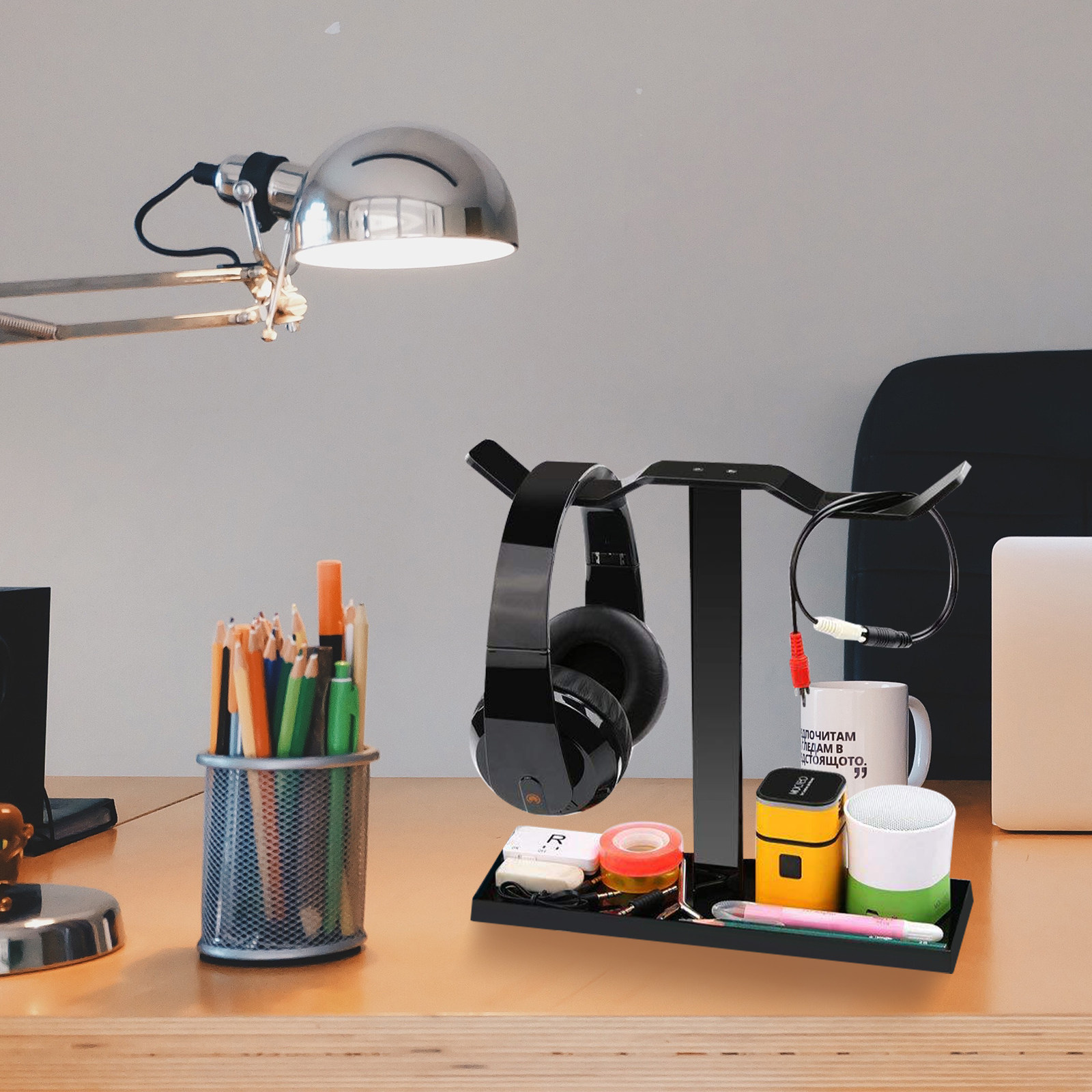 Support de casque en acrylique - Desk Setup Headphones avis et prix