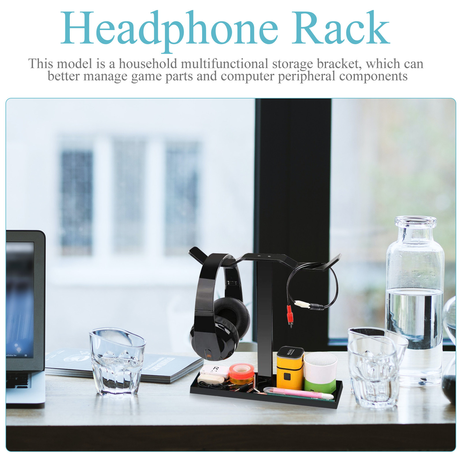 Support de casque en acrylique - Desk Setup Headphones avis et prix