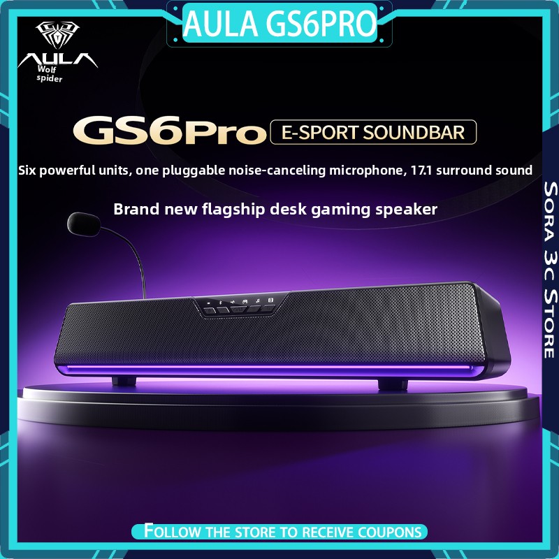 AULA GS6Pro Esports haut-parle - Desk Setup With Speakers avis et prix