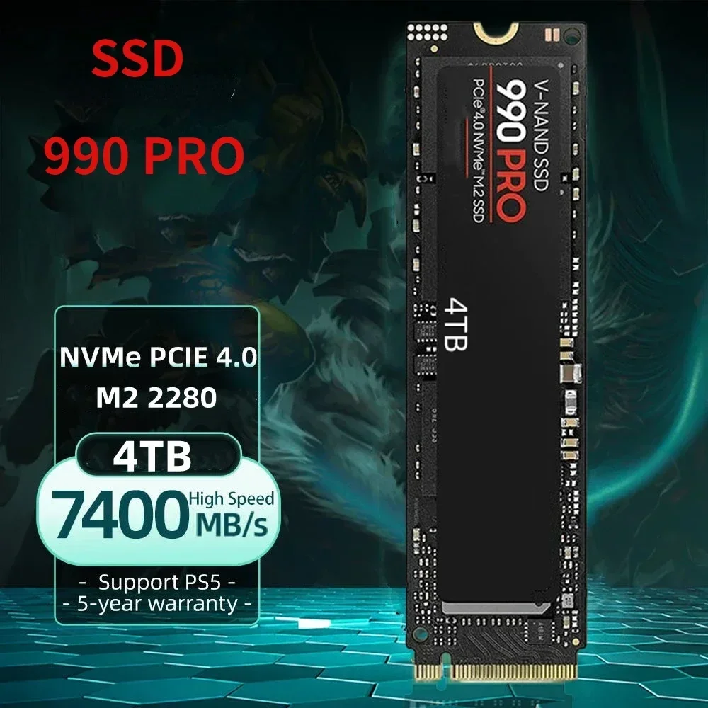 SSD 990 PRO M2 NVMe 2 To 4 To  - Samsung Ssd 980 Pro avis et prix