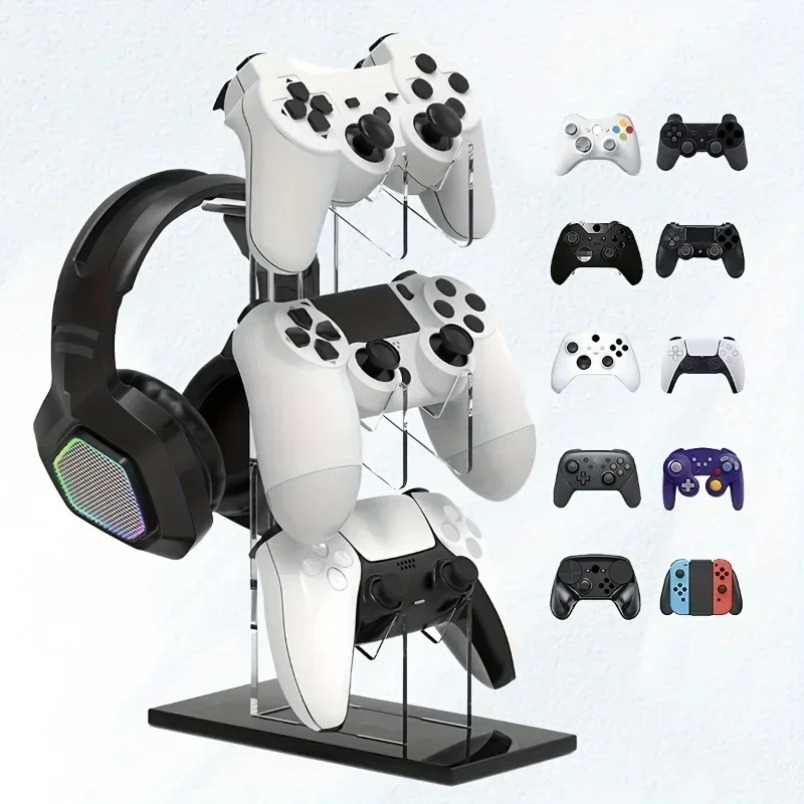 Support de manette 3 niveaux,  - Desk Setup Headphones avis et prix