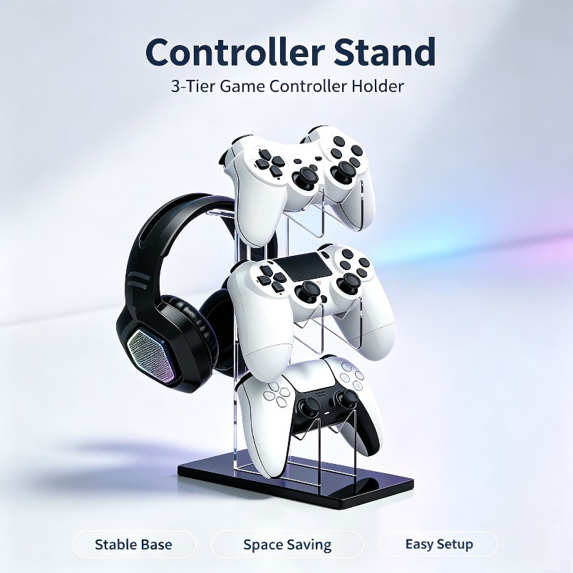 Support de rangement pour jeux - Desk Setup Headphones avis et prix