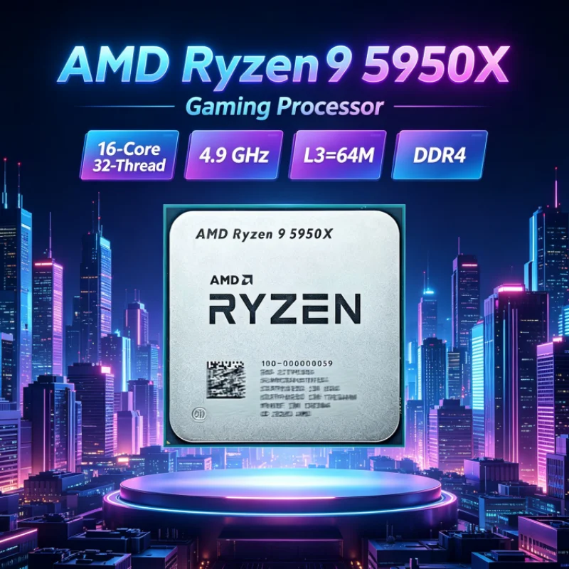 AMD Ryzen 9 5950X 105W Process - Amd Cpu Ryzen 9 avis et prix