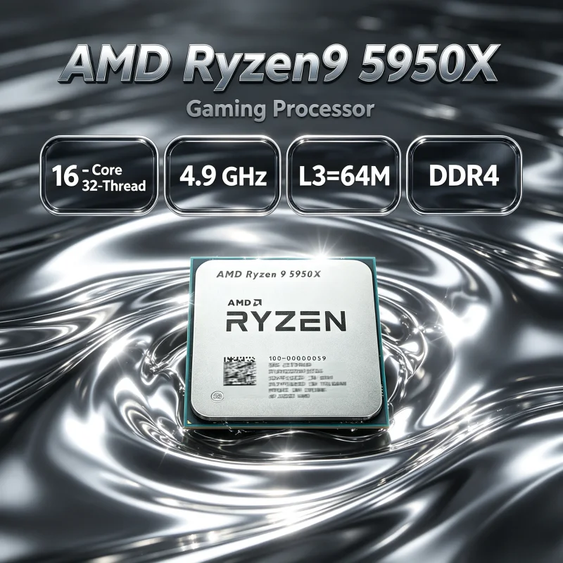 AMD Ryzen 9 5950X 105W Process - Amd Cpu Ryzen 9 avis et prix