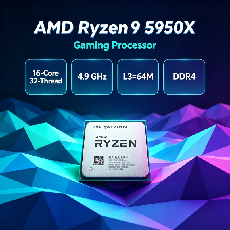 AMD Ryzen 9 5950X 105W Process - Amd Cpu Ryzen 9 avis et prix