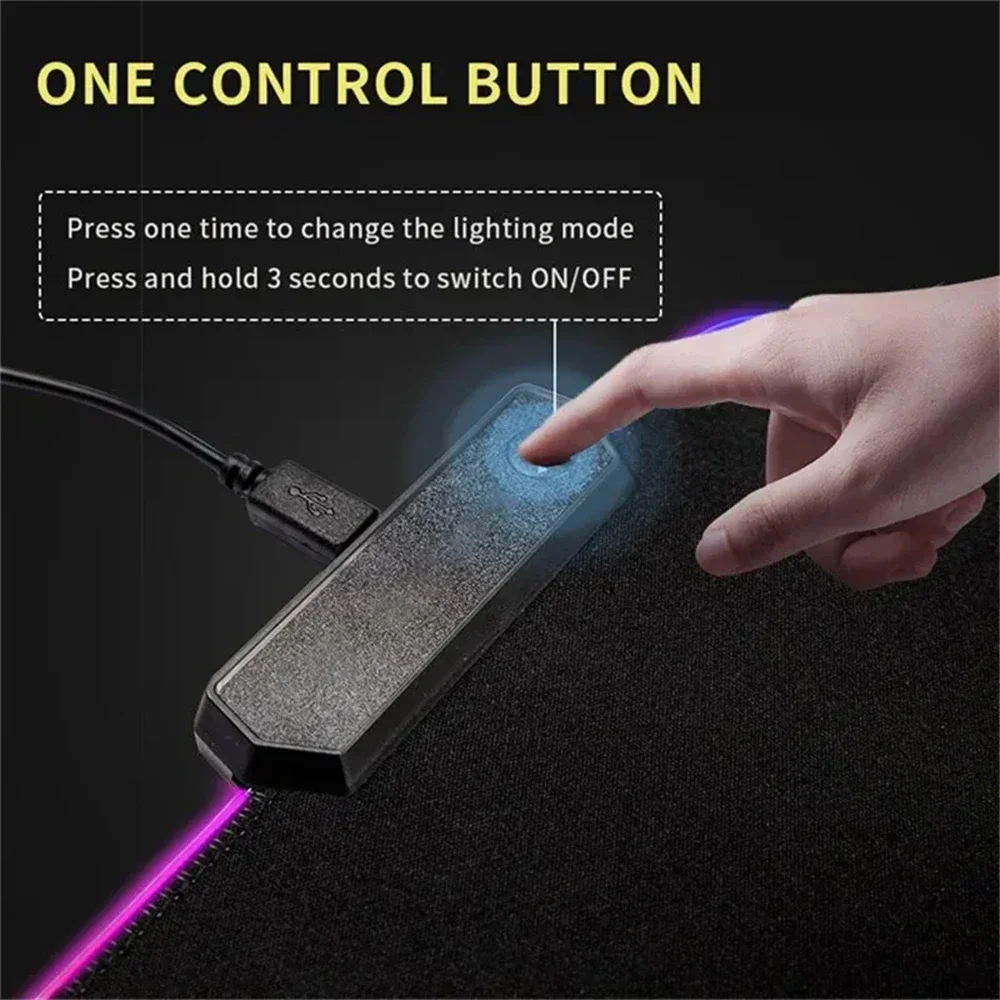 Nouveau Gamer RGB tapis de bur - Desk Setup Rgb avis et prix