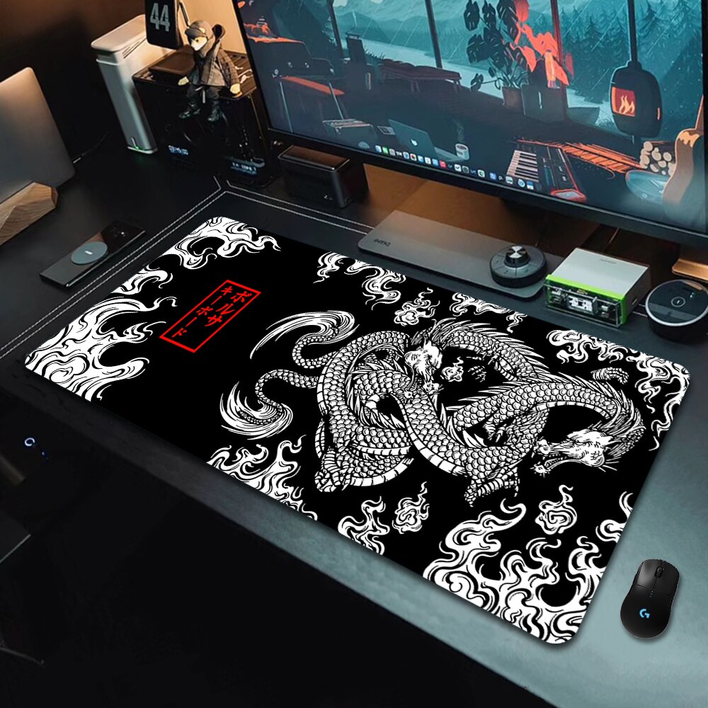Tapis de souris de jeu Dragon  - Desk Setup Japan avis et prix
