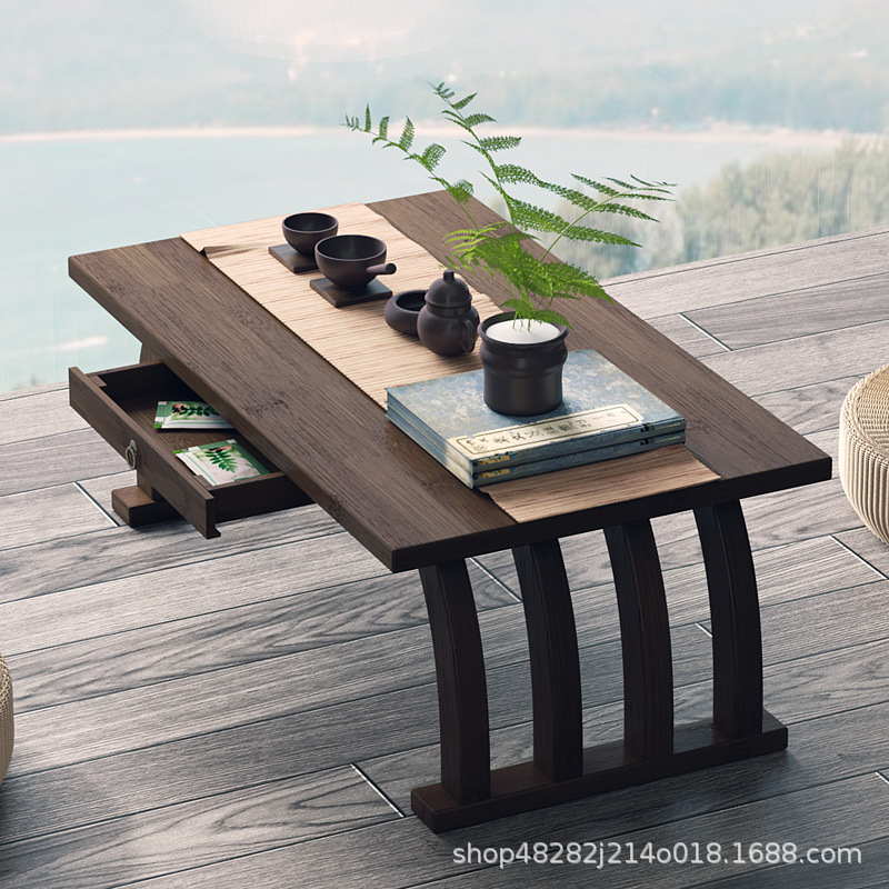 Table à thé basse de style jap - Desk Setup Japan avis et prix